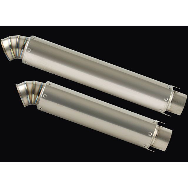 ナイトロレーシング ストレイトチタンサイレンサー V-3 汎用 仕様 ハーフポリッシュ サイレンサーサイズ φ85/420mm EX-SLT4-V3