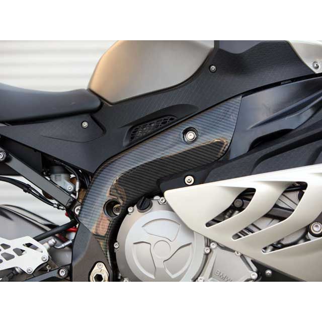 ササキスポーツ フレームヒートガード・LRセット(ドライカーボン) HP4 S1000RR 仕様 ショート SSCJ-702-DCS|モトメガネ 店