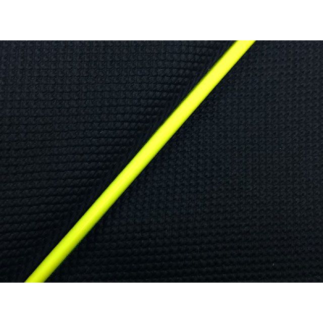 グロンドマン レッツ4 国産シートカバー スベラーヌブラック レッツ4 タイプ 張替 仕様 黄パイピング GH76SC460P100