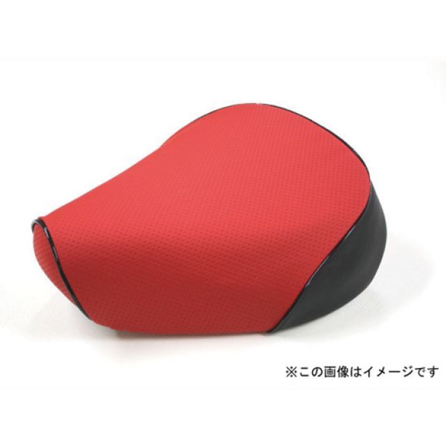 グロンドマン レッツ5 国産シートカバー エンボスレッド レッツ5 タイプ 被せ 仕様 黒パイピング GR86SC270P10