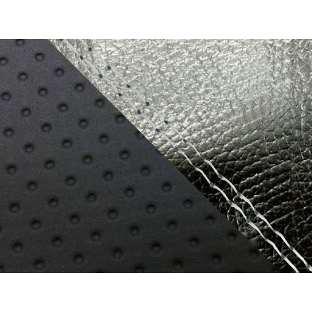 グロンドマン MT-09/FZ-09 国産シートカバー 黒＆エンボス黒 MT-09/FZ-09 タイプ 張替 仕様 透明ダブルステッチ GH5562YC378SW0