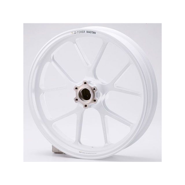 マグタン マグネシウム鍛造ホイール セット MAGTAN JB3 フロント：3.50-17/リア：6.00-17 F4S カラー ホワイト JB3-921-01/WHT