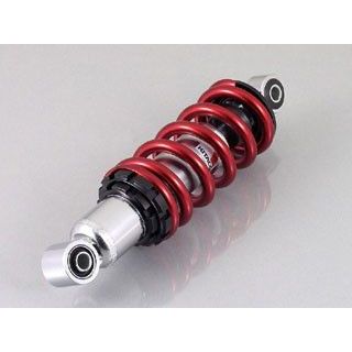 キタコ ショックアブソーバー G235（メッキ/レッド） KSR110 520-4021220