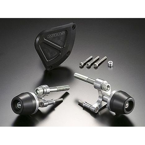 アグラス レーシングスライダー 3点セット クラッチ CBR1000RR カラー ジュラコン/ブラック タイプ ロゴ無 342-170-005B|モトメガネ 店