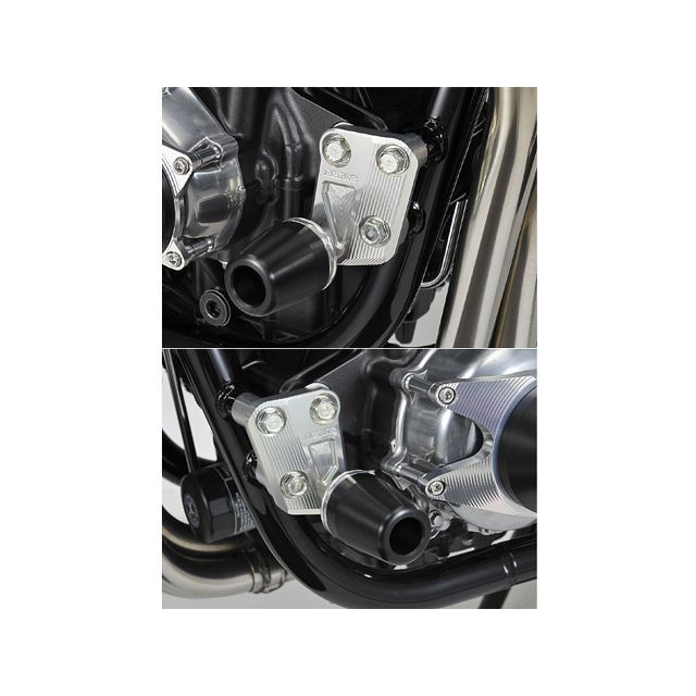 アグラス レーシングスライダー エンジンハンガー CB1100 カラー ジュラコン/ブラック タイプ ロゴ無 342-174-000B