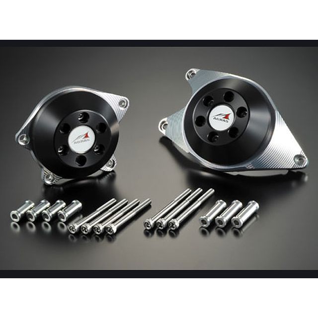 アグラス レーシングスライダー ケースカバーSET A CB1100 カラー ジュラコン/ホワイト 342-174-005