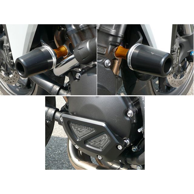 アグラス レーシングスライダー 3点SET 50φ ジェネB CB1000R カラー ジュラコン/ホワイト タイプ ロゴ無 342-176-008 24,975円