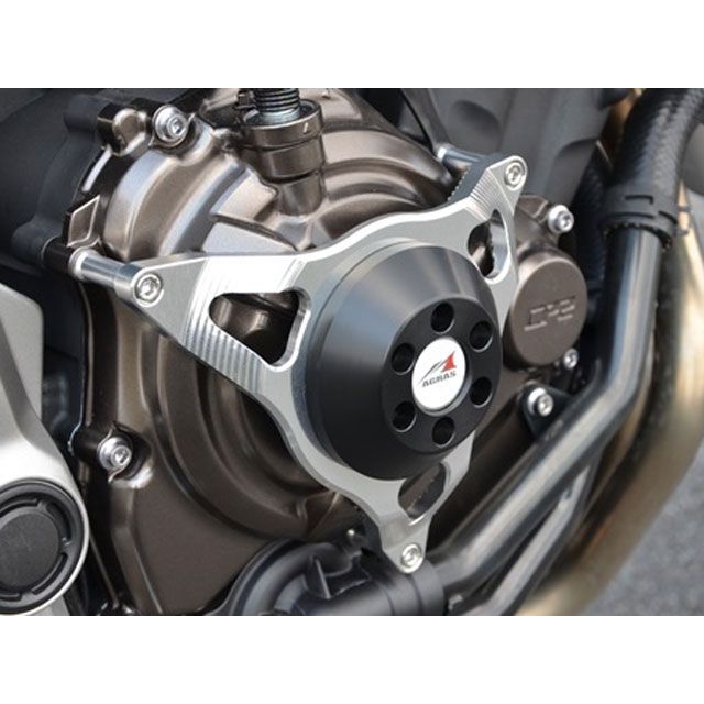アグラス レーシングスライダー クラッチ MT-07 カラー ジュラコン/ホワイト 342-274-004｜モトメガネ 店