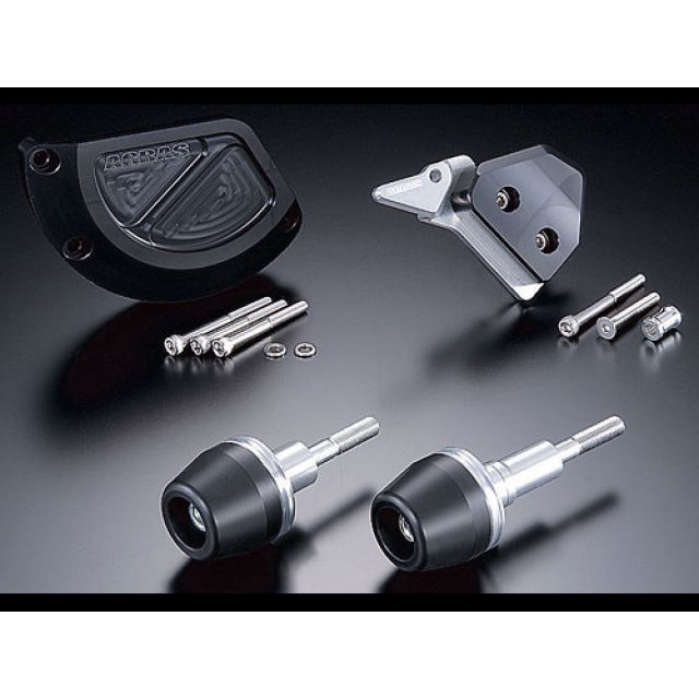 アグラス レーシングスライダー 4点SET B GSX-R1000 カラー ジュラコン/ホワイト タイプ ロゴ無 342-384-009