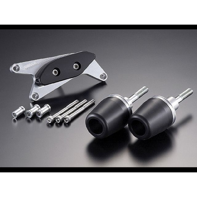 アグラス レーシングスライダー 3点SET A GSX-R1000 カラー ジュラコン/ホワイト タイプ ロゴ無 342-388-004