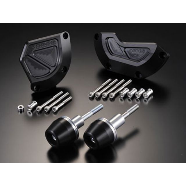 アグラス レーシングスライダー 4点SET B GSX-R1000 カラー ジュラコン/ホワイト タイプ ロゴ無 342-395-013|モトメガネ 店