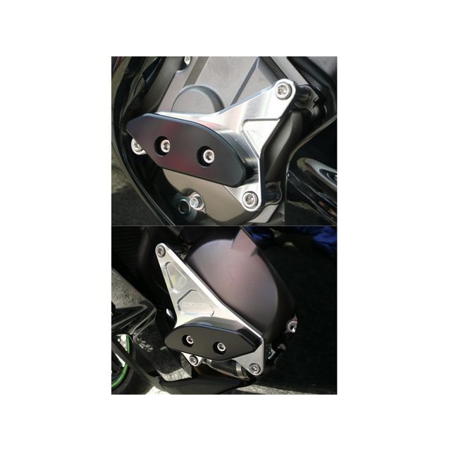アグラス レーシングスライダー 2点SET A ZX-10R カラー ジュラコン/ホワイト 342-487-007