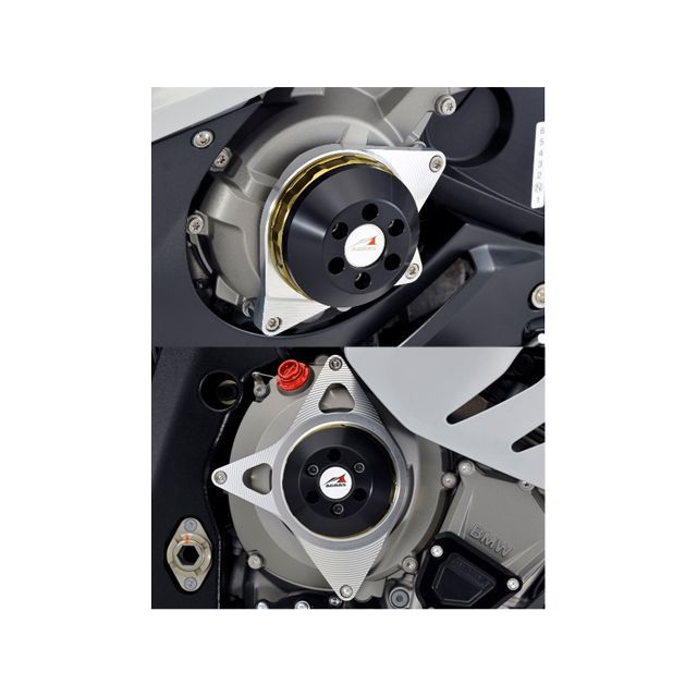 アグラス レーシングスライダー 2点SET ジェネレーターA＋クラッチ S1000RR カラー チタン/ホワイト 342-701-011TS