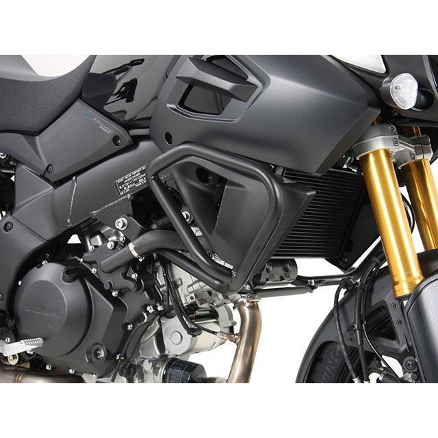 ヘプコ&ベッカー エンジンガード V-Strom1000 カラー ブラック 501-3530-0001|モトメガネ 店