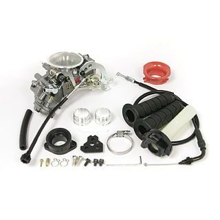 SP武川 スーパーヘッド＋R/スーパーヘッド4V＋R用 FCRダウンドラフトキャブレターキット（φ28）ビレットエアファンネル モンキー/ゴリラ ・03-05-0212