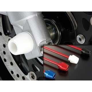 アグラス フロントアクスルプロテクター コーンタイプ GSR400/600用 GSR750 仕様 アルミ カラー シルバー 343-387-A0S