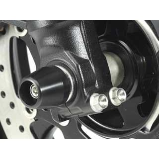 アグラス フロントアクスルプロテクター コーンタイプ GSX1300R HAYABUSA 仕様 ジュラコン(R) カラー ブラック 343-391-J0B