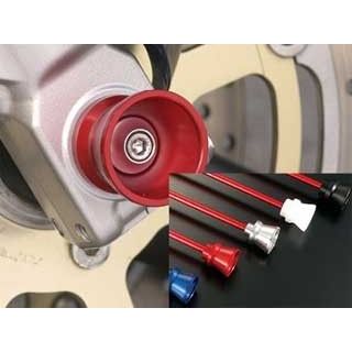 アグラス フロントアクスルプロテクター ファンネルタイプ ZZR1400 ZX-14 ZX-14R 仕様 アルミ カラー シルバー 344-474-A0S｜モトメガネ 店