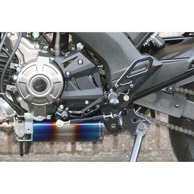 エントリーで最大p19倍 Striker Z125プロ バックステップ関連パーツ スペシャルステップキット ブラック ストライカー Arglltd Com