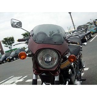 ワールドウォーク 汎用ビキニカウル DS-01 typeAERO（メタリックマジェスティックレッド） ds-01aero-5｜モトメガネ 店