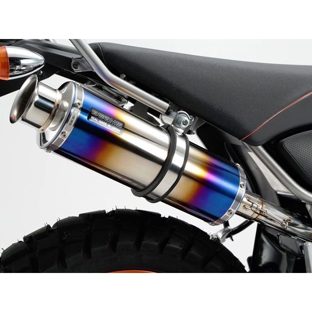ビームス SS300 SP（JMCA認定） スリップオンマフラー TRICKER Fi サイレンサー ヒートチタン G223-06-004｜モトメガネ 店