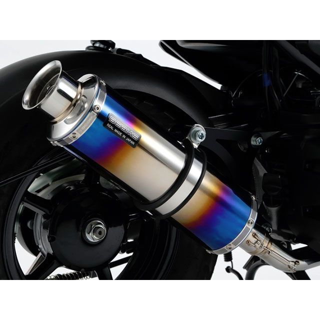 ビームス SS300 SP（JMCA認定） マフラー BW’S50 サイレンサー ヒートチタン G249-06-000