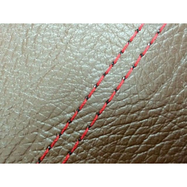 グロンドマン シグナスX（SE12J） 国産シートカバー 茶 シグナスX タイプ 張替 仕様 赤ダブルステッチ GH103YC60SW40