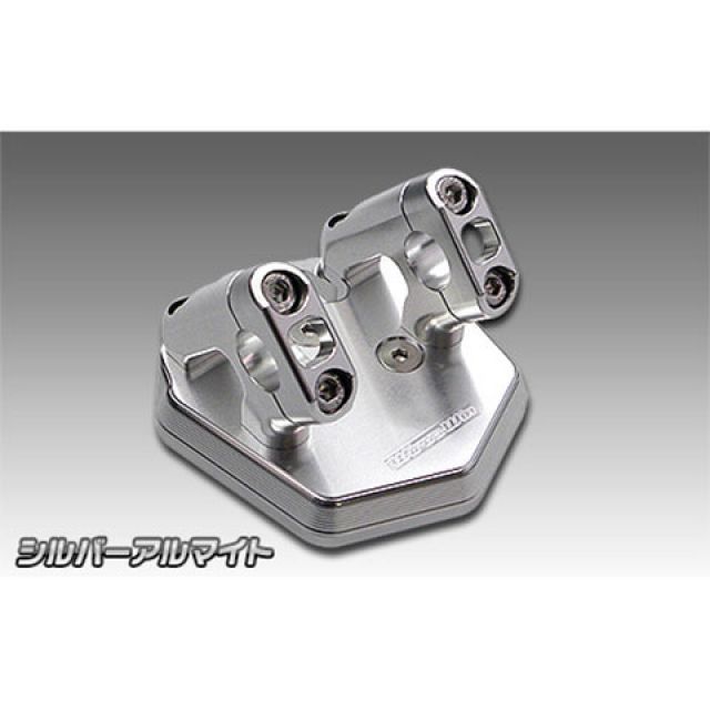 ウイルズウィン NMAX用 ハンドルポスト NMAX カラー シルバーアルマイト