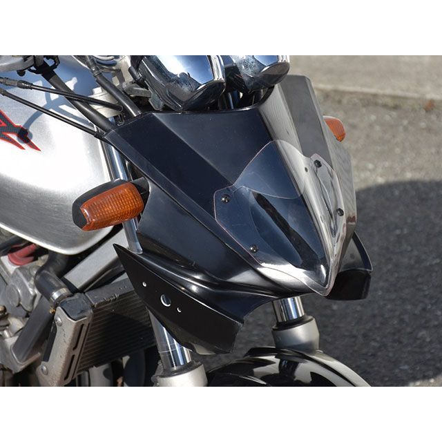 才谷屋ファクトリー フロントカウル ストリート ホーネット250 仕様 黒ゲル 3HH25FCS-B