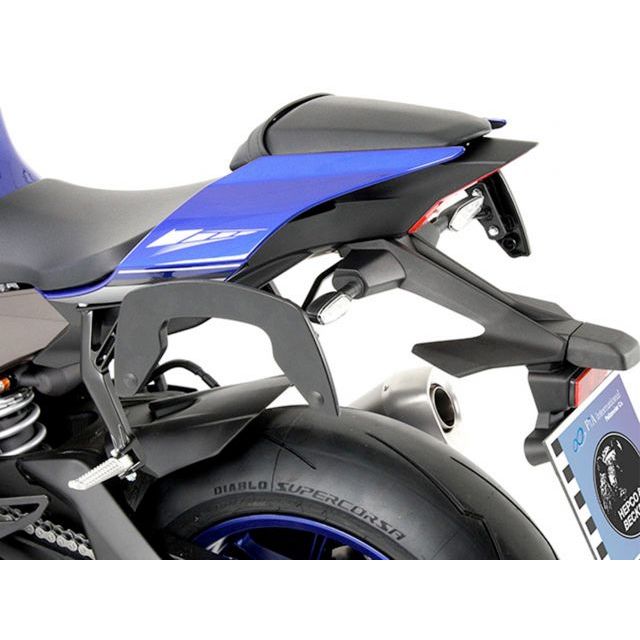 ヘプコ＆ベッカー サイドソフトケースホルダー（キャリア）「C-Bow」（ブラック） YZF-R1 YZF-R1M 630-4545-0001