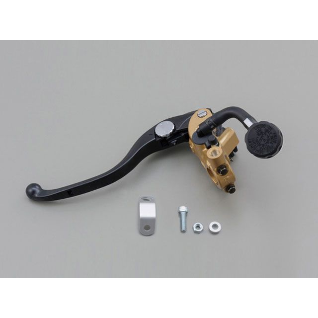 デイトナ NISSIN ラジアルクラッチマスターシリンダー 縦型φ19（3/4インチ） ZRX1200DAEG 汎用 本体カラー ゴールド レバーカラー ブラック 64207