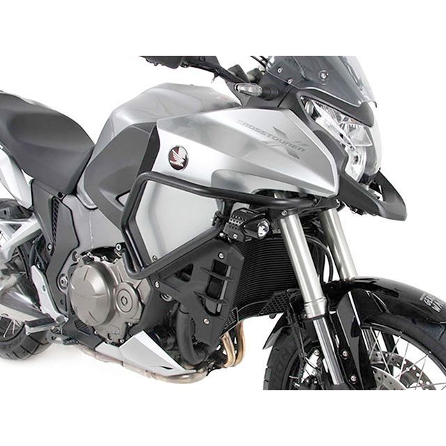 ヘプコ＆ベッカー エンジンガード（ブラック） VFR1200X Crosstourer 501-971-0001｜モトメガネ 店