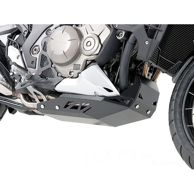 ヘプコ&ベッカー エンジンアンダーガード(ブラック) VFR1200X Crosstourer DCT VFR1200X Crosstourer 810-971-0001|モトメガネ 店