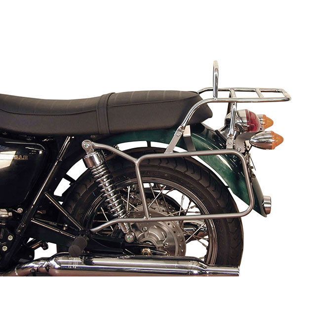ヘプコ＆ベッカー トップ・サイドケースホルダー（キャリア）セット クロームTriumph Bonneville/T 100 650-774-0002