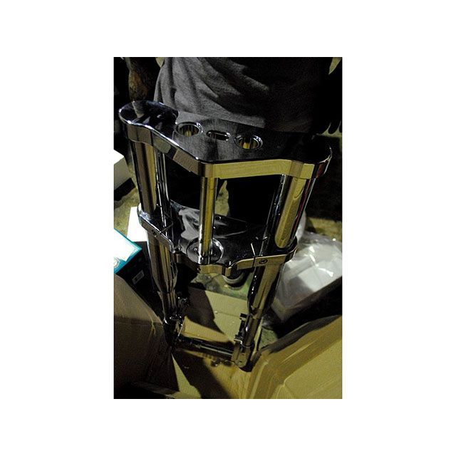 部品屋K&W 倒立フォーク ハーレー用 仕様 5°レイク P58009