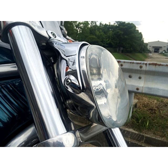 部品屋K&W V-ROD 純正ヘッドライト(日本仕様）用アルミボディ V-ROD P60013-3