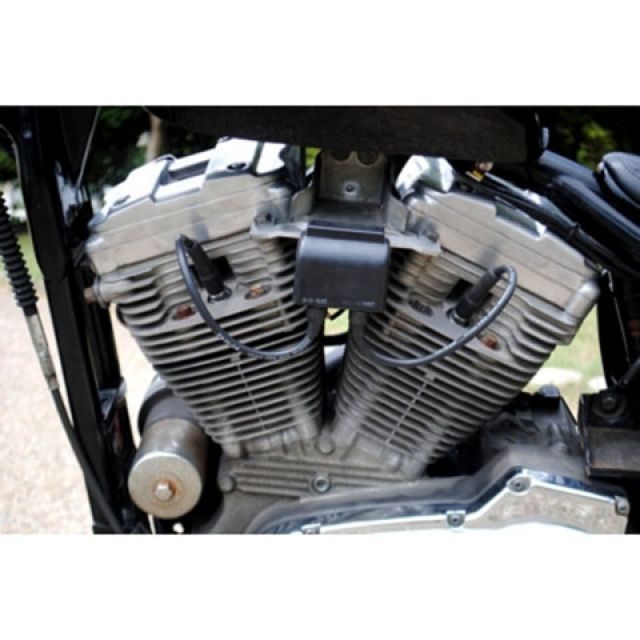 部品屋K&W スポーツスター用コイル移設 スポーツスター 仕様 プラグコード赤のみ P10931