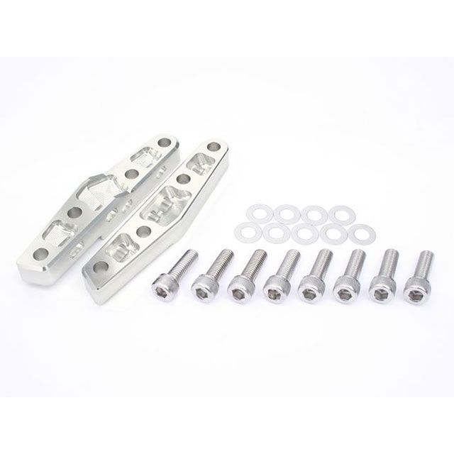 ハイパープロ AH1フォーク用 アキシャルキャリパーサポート brembo 40mm＆320mm カラー シルバー 1470078S｜モトメガネ 店