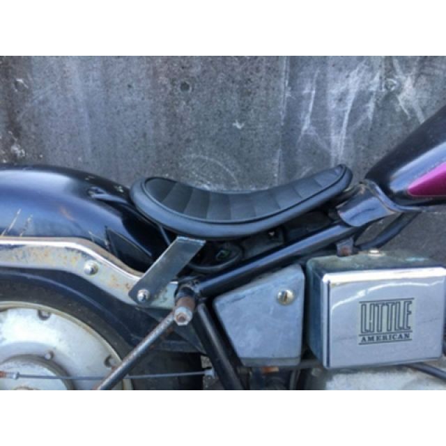 部品屋K&W JAZZ50用ソロシートKIT（ステッチ） JAZZ50 タイプ Bタイプ カラー 白 P40014