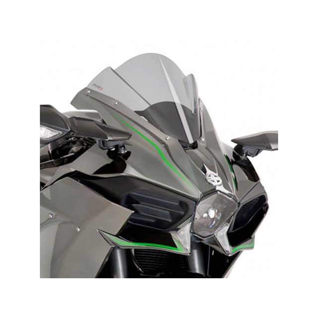 プーチ レーシングスクリーン NINJA H2/H2R カラー スモーク 7631H｜モトメガネ 店