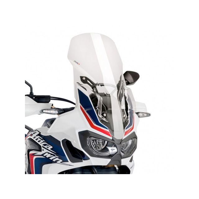 プーチ ツーリングスクリーン 純正比＋90mm CRF1000L Africa Twin カラー クリア 8905W｜モトメガネ 店 18,513円
