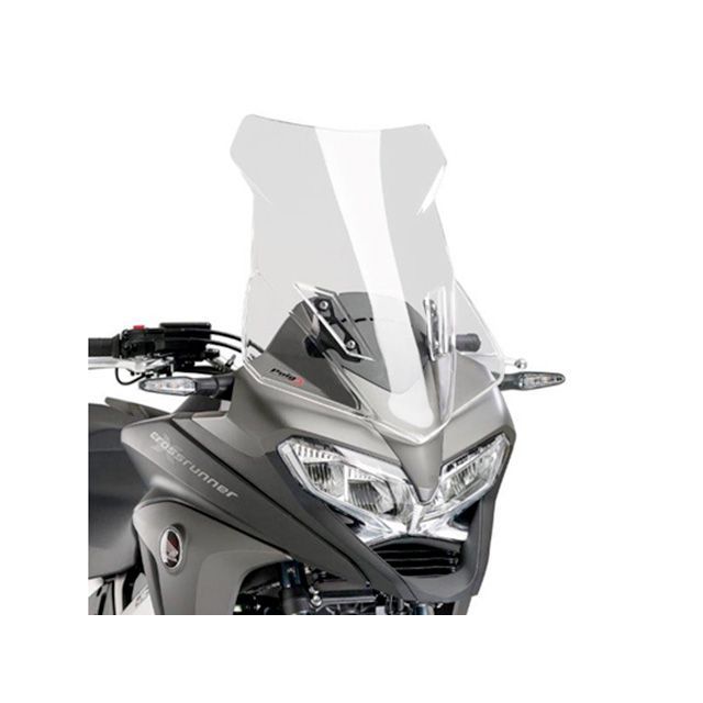 プーチ ツーリングスクリーン CROSSRUNNER カラー クリア 7626W｜モトメガネ 店