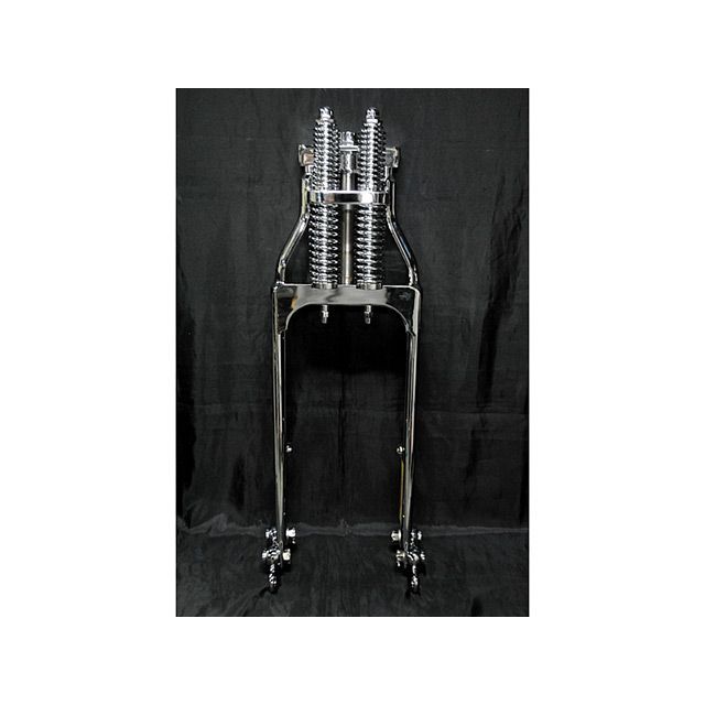 部品屋K&W SR用スプリンガーフォークKIT SR400/500 仕様 ディスク用 カラー メッキ SR0002|モトメガネ 店
