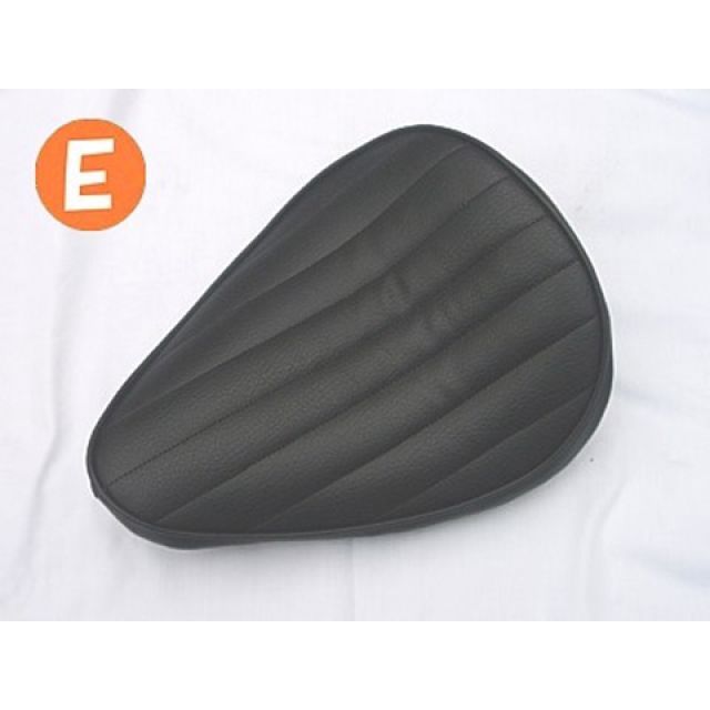 部品屋K&W 専用ソロシートKIT リジットタイプ（ステッチ） SR400/500 タイプ Eタイプ カラー 薄茶 P26131