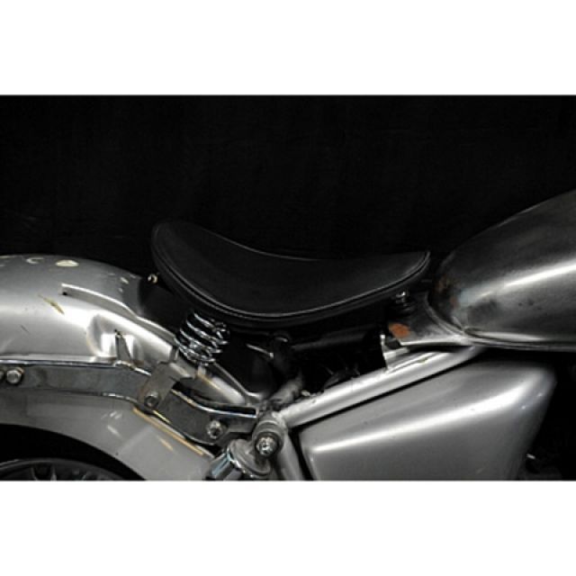 部品屋K&W Magna50用 純正フェンダー対応ソロシートKIT スプリングタイプ（プレーン） Magna50 カラー 黒 P22019-2