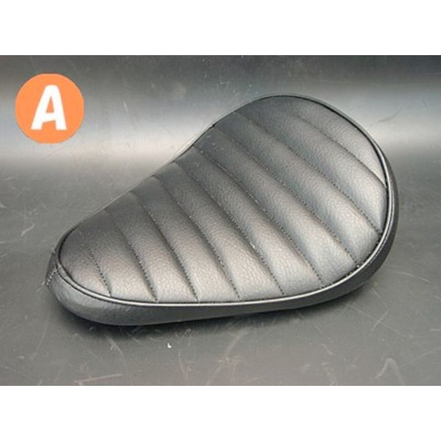 部品屋K&W 専用ソロシートKIT リジットタイプ（ステッチ） スティード タイプ タイプA カラー 黒 P12055
