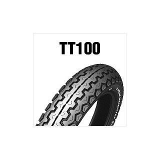 ダンロップ TT100 4.10H18 4PR TL フロント/リア共通 汎用 126145