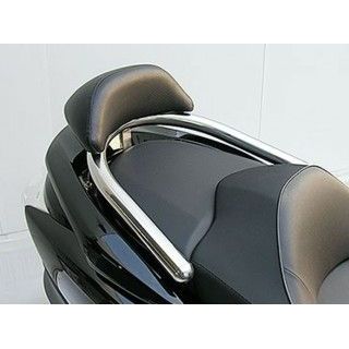 ウイルズウィン フォルツァ（MF10）用バックレスト付き 38φタンデムバー フォルツァ タイプ ブライアントタイプ バックレストサイズ ラージ