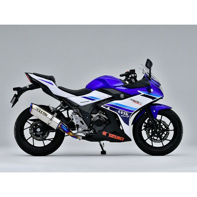オーバーレーシング TT-Formula RS フルチタン スリップオンマフラー GSX250R ・17-57-11