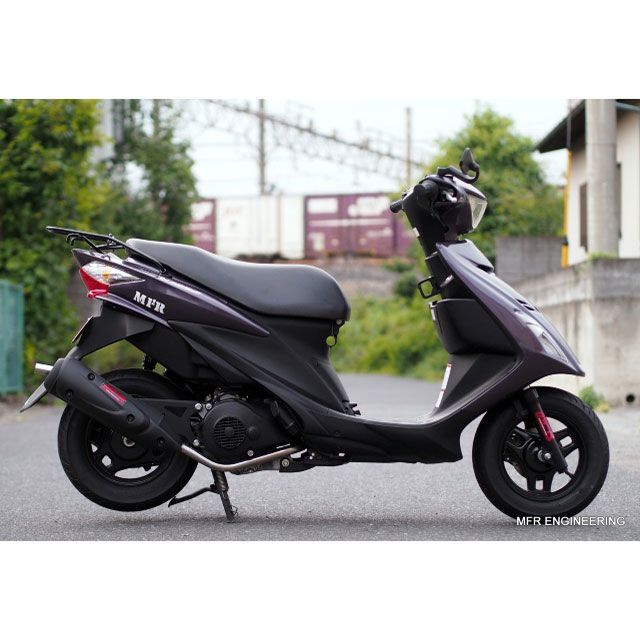 NCY ブラックアーバンマフラー　アドレスv125s 4571261654302 NCY ブラックアーバンマフラー アドレスV125